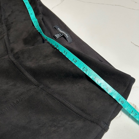 Faux Suede Women's Pants - Picture 5 of 8